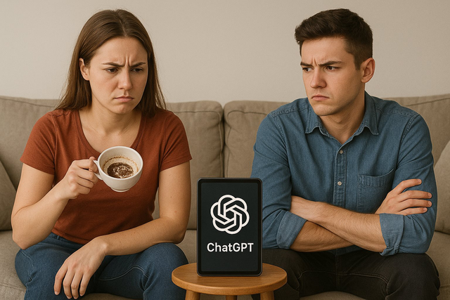 ChatGPT ‘phán’ chồng ngoại tình với người phụ nữ tên ‘E’, người phụ nữ không mảy may nghi ngờ, lập tức đòi ly hôn sau 12 năm chung sống- Ảnh 1. ChatGPT ‘phán’ chồng ngoại tình với người phụ nữ tên ‘E’, người phụ nữ không mảy may nghi ngờ, lập tức đòi ly hôn sau 12 năm chung sống- Ảnh 1.