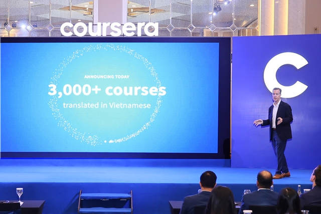 Coursera âm thầm xây dựng "hạ tầng AI" cho giáo dục Việt Nam: Cung cấp hàng nghìn khóa học tiếng Việt, tầm nhìn ứng dụng vào các trường đại học- Ảnh 1. Coursera âm thầm xây dựng "hạ tầng AI" cho giáo dục Việt Nam: Cung cấp hàng nghìn khóa học tiếng Việt, tầm nhìn ứng dụng vào các trường đại học- Ảnh 1.