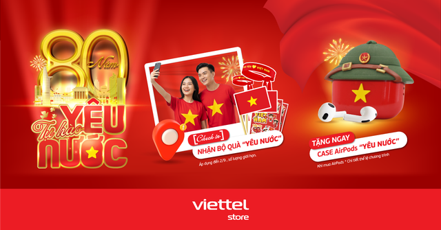 Viettel Store triển khai chương trình khuyến mại dịp Quốc khánh, có cả quà tặng giới hạn cho các iFan- Ảnh 5.
