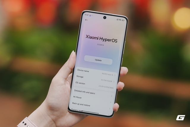 Trên tay Xiaomi Redmi Note 15 5G vừa ra mắt: Giá chỉ hơn 3 triệu đồng nhưng có thiết kế mỏng nhẹ, chip Snapdragon, pin 5.800mAh- Ảnh 14. Trên tay Xiaomi Redmi Note 15 5G vừa ra mắt: Giá chỉ hơn 3 triệu đồng nhưng có thiết kế mỏng nhẹ, chip Snapdragon, pin 5.800mAh- Ảnh 14.