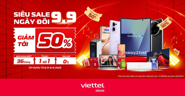 iPhone 16, Redmi Note 14 "quốc dân" và loạt đồ chơi công nghệ giảm giá ngày đôi 9/9- Ảnh 2.