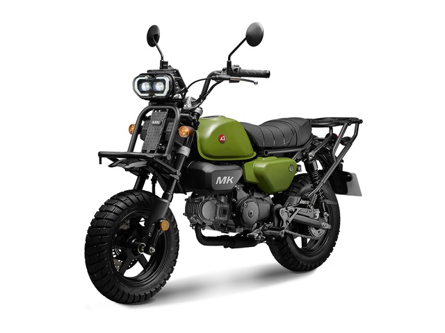 Anh em song sinh của Honda Monkey, sở hữu màn hình TFT kích thước 7 inch, động cơ 148 cc, giá chỉ hơn 80 triệu đồng - Ảnh 1.