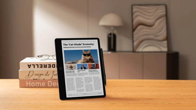 TCL cạnh tranh với Kindle Scribe bằng siêu phẩm Note A1 NXTPAPER: Màn hình màu tần số quét cao, bút T-Pen Pro và AI - Ảnh 1.