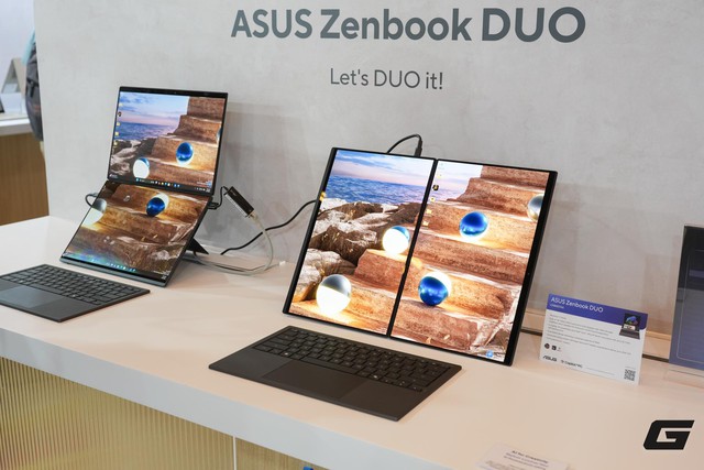 Đem laptop hai m&agrave;n h&igrave;nh đi "cử tạ": ASUS g&acirc;y sốc với độ bền của Zenbook DUO tại CES 2026 - Ảnh 5.