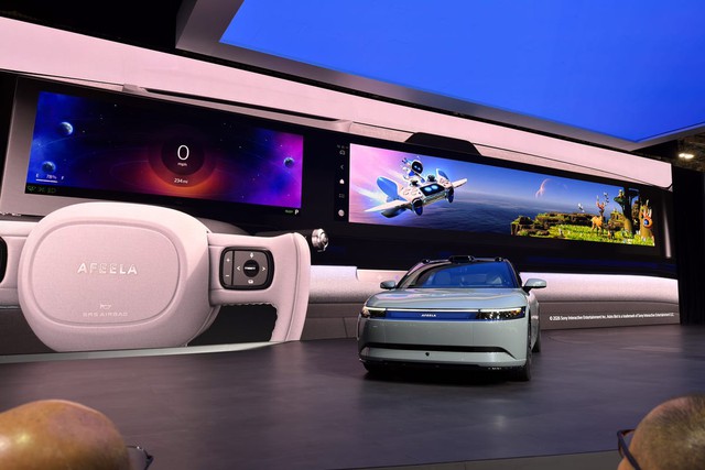 Sony mang PlayStation l&ecirc;n xe điện: Afeela 1 v&agrave; tham vọng định h&igrave;nh trải nghiệm l&aacute;i xe tương lai - Ảnh 3.