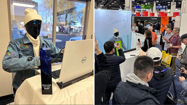 Robot h&igrave;nh người tự vận h&agrave;nh gian h&agrave;ng CES, h&eacute; lộ tương lai AI bước ra đời sống con người - Ảnh 2.