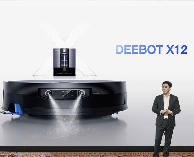 Ecovacs tr&igrave;nh diễn ch&oacute; robot, robot lau k&iacute;nh, cắt cỏ v&agrave; vệ sinh hồ bơi tại CES 2026 - Ảnh 3.