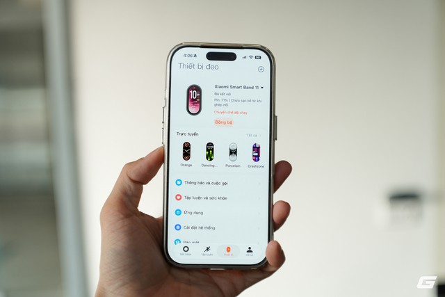 Trên tay Xiaomi Smart Band 11: Mỏng nhẹ hơn, màn hình sáng 2.000 nit, - Ảnh 12.