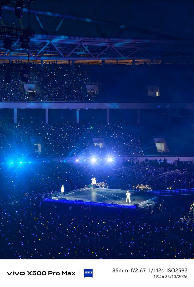 Cầm vivo X500 Pro Max kèm lens 400mm đi concert Bigbang rồi mới hiểu sao đây được mệnh danh là "ông vua làng fancam" - Ảnh 3.
