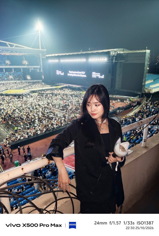 Cầm vivo X500 Pro Max kèm lens 400mm đi concert Bigbang rồi mới hiểu sao đây được mệnh danh là "ông vua làng fancam" - Ảnh 4.