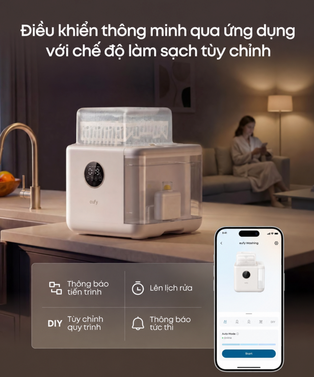 Rửa, tiệt trùng, sấy, bảo quản: Một chiếc máy "cân" gần hết chuỗi việc chăm bình sữa mỗi ngày - Ảnh 5.