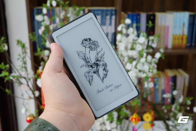 Review chi tiết ViWoods AiPaper Reader: Máy đọc sách "tiến hóa" thành smartphone tối giản tích hợp AI - Ảnh 1.