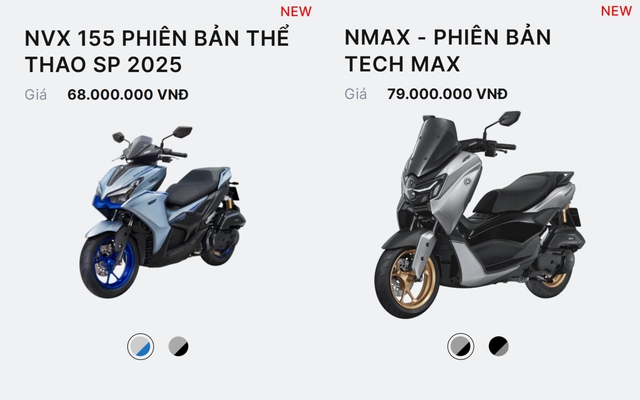 Cuộc chiến "G&agrave; c&ugrave;ng một mẹ": Yamaha NMAX 155 Tech Max hay NVX 155 SP - Bỏ th&ecirc;m 11 triệu đồng c&oacute; đ&aacute;ng? - Ảnh 1.