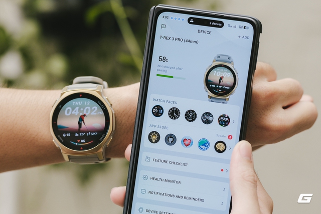 Từ chiếc đồng hồ "chỉ để đi rừng" th&agrave;nh m&oacute;n đeo mỗi ng&agrave;y: Amazfit T-Rex 3 Pro 44mm khiến t&ocirc;i bỏ lu&ocirc;n th&oacute;i quen th&aacute;o đồng hồ trước khi ngủ - Ảnh 6.