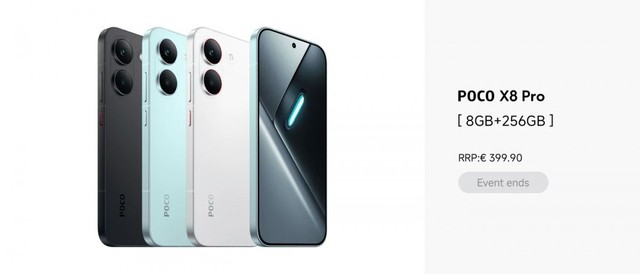 POCO X8 Pro v&agrave; X8 Pro Max lộ diện, gi&aacute; gần 20 triệu đồng - Ảnh 1.