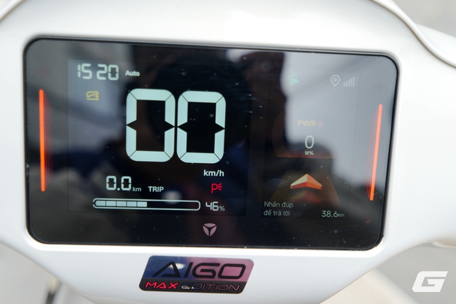 Trải nghiệm Yadea Osta H+: Xe 50cc nhưng nhiều công nghệ xịn, có màn hình chỉ đường, mở khóa từ xa, giá sale dưới 25 triệu - Ảnh 10.