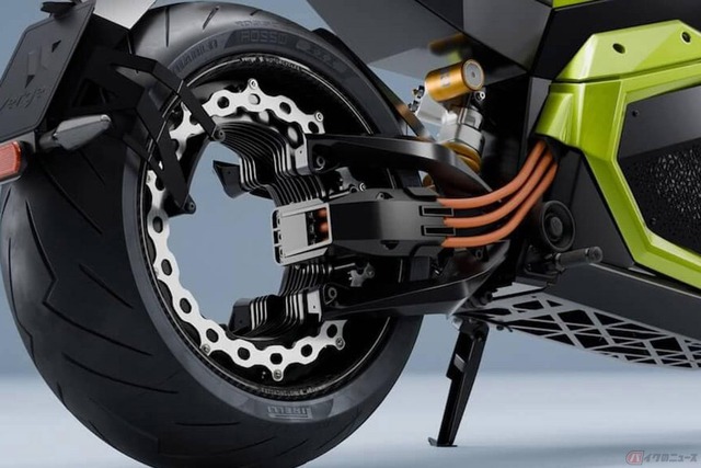 Siêu mô tô điện Verge TS PRO trình làng: Đột phá với động cơ bánh donut và công nghệ pin thể rắn sạc 10 phút đi 300km - Ảnh 1.