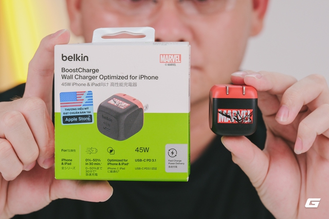 Củ sạc 45W bé như sạc 5W: Thiết kế quá gọn nhẹ, sạc được cả MacBook, giá chỉ vài trăm ngàn đồng - Ảnh 9.