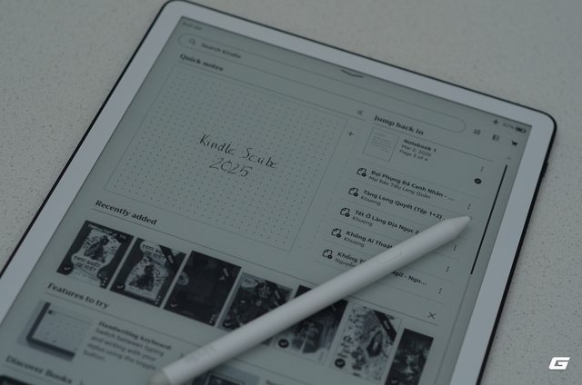Đánh giá chi tiết Kindle Scribe 2025: Mẫu máy đọc sách có màn hình lớn nhất của Amazon - Ảnh 11.