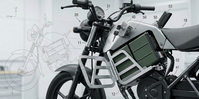 Honda hé lộ xe máy điện siêu rẻ trong bằng sáng chế mới, tham vọng phổ cập phương tiện điện toàn cầu - Ảnh 2.