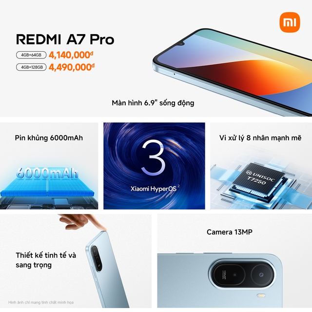 Xiaomi lại c&oacute; điện thoại mới m&agrave;n h&igrave;nh lớn, pin khoẻ m&agrave; gi&aacute; chỉ 4 triệu - Ảnh 2.