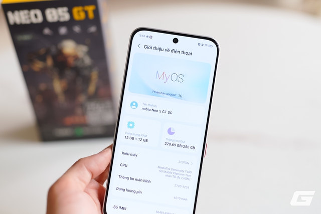 Đây là Nubia Neo 5 GT: Điện thoại gaming tầm trung nhưng có quạt tản nhiệt, pin 6.210mAh sạc nhanh 60W, màn 144Hz - Ảnh 10.