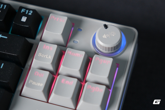 B&agrave;n ph&iacute;m cơ gi&aacute; 590.000 đồng c&oacute; knob xoay v&agrave; LED RGB - Ảnh 2.