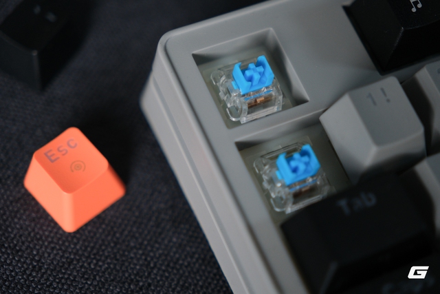 B&agrave;n ph&iacute;m cơ gi&aacute; 590.000 đồng c&oacute; knob xoay v&agrave; LED RGB - Ảnh 5.