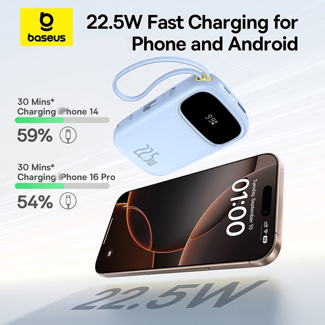 10 món Baseus bán chạy nhất chợ mạng: Cáp sạc iPhone chỉ 39.900đ, tai nghe chống ồn hơn 400.000đ... - Ảnh 9.