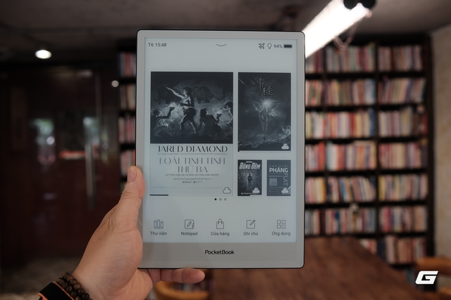 Trên tay nhanh PocketBook InkPad One: Màn hình 10.3 inch, thiết kế siêu mỏng, nhưng nói không với Android! - Ảnh 5.
