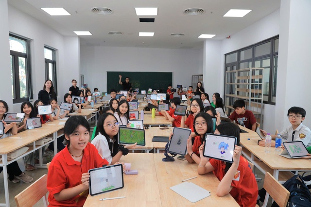 Gần 500 th&iacute; sinh tham gia "Ng&ocirc;i Nh&agrave; Tuổi Thơ" lần 2, giải đặc biệt l&agrave; iPad A16 - Ảnh 4.