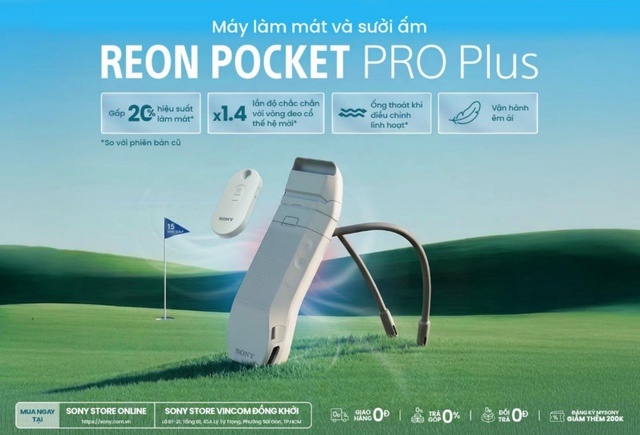Sony ra mắt điều hòa cá nhân REON POCKET PRO Plus và REON POCKET 6, giá từ 5,59 triệu đồng - Ảnh 4.