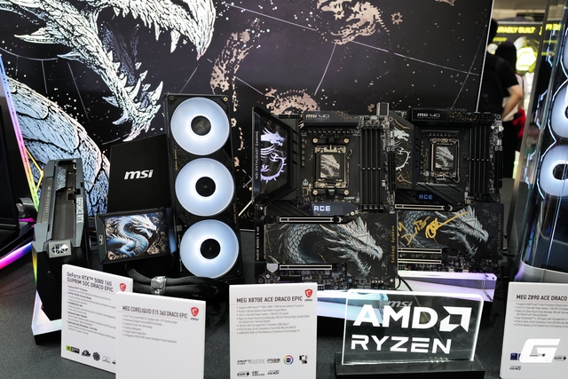 Dạo một vòng booth MSI tại Computex 2026: dàn phần cứng Draco Epic kỷ niệm 40 năm và loạt gaming gear mới - Ảnh 1.