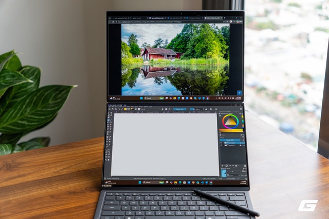 Đánh giá Zenbook DUO 2026: Laptop hai màn hình để làm gì? ASUS đã tìm ra lời giải - Ảnh 28.
