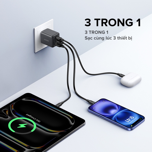 Săn sale đồ c&ocirc;ng nghệ ng&agrave;y sale 6/6: Củ sạc nhanh, tai nghe to&agrave;n mẫu mới, pin dự ph&ograve;ng v&agrave; tag định vị giảm s&acirc;u - Ảnh 1.