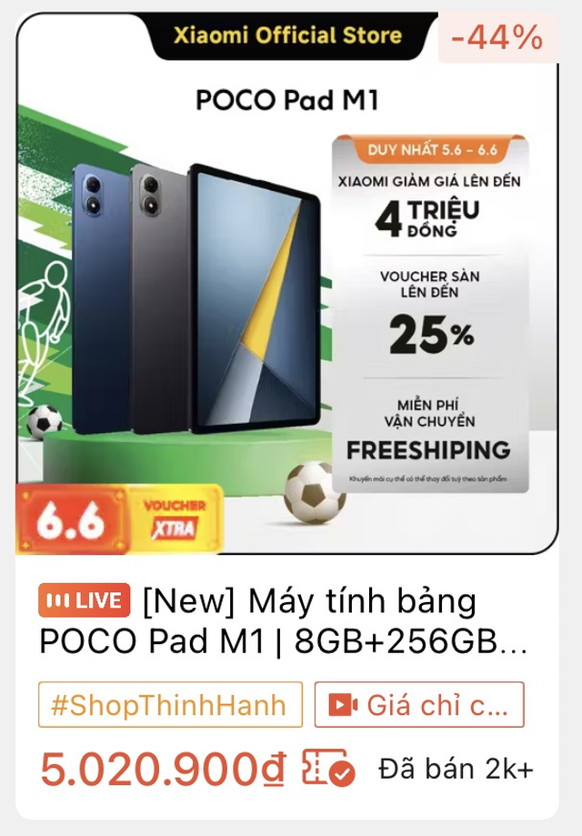 Máy tính bảng của Xiaomi màn hình 12 inch, pin 12.000mAh giá chỉ 5 triệu, quá đáng mua! - Ảnh 1.