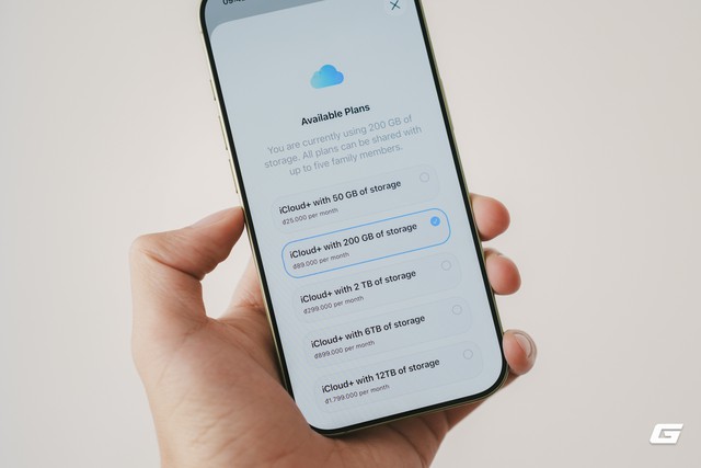 Apple tăng gi&aacute; iCloud+ tại Việt Nam, g&oacute;i 50 GB tăng mạnh nhất - Ảnh 1.