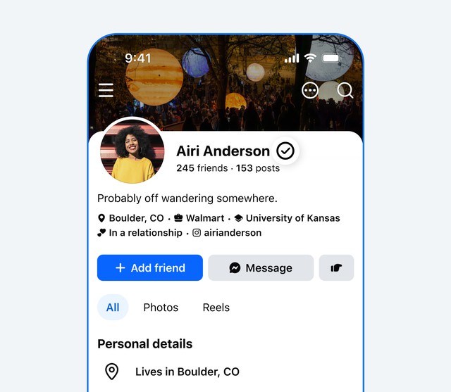 Facebook ra mắt "tick trắng" miễn ph&iacute;, chỉ cần quay video selfie l&agrave; được - Ảnh 1.