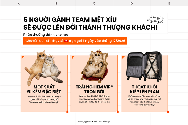 Tìm 5 “người gánh team” du lịch mệt mỏi nhất để đưa sang Thụy Sĩ - Ảnh 2.