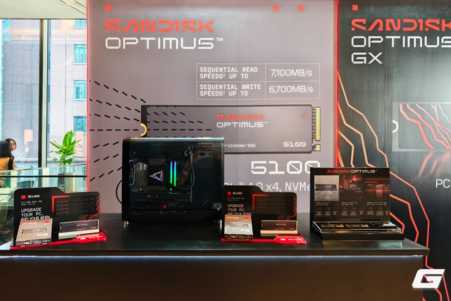 SSD SanDisk Optimus GX PRO vừa đạt giải Red Dot 2026 chính thức lên kệ tại Việt Nam - Ảnh 1.