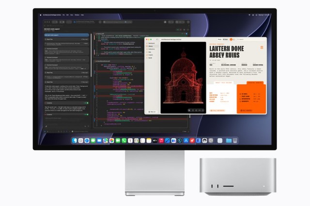 Mac Studio mới ra mắt với M5 Max và M5 Ultra: “Quái vật hiệu năng” với chip mạnh nhất Apple từng tạo ra, có thể ghép bốn máy thành cụm AI, giá từ 69,9 và 159,9 triệu - Ảnh 2.
