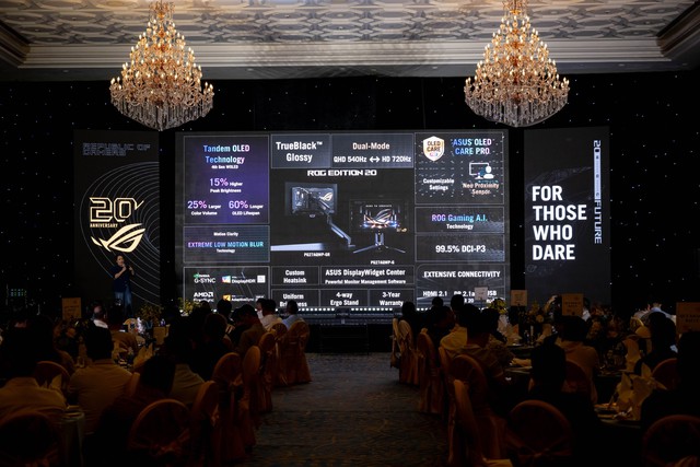 ASUS tung loạt linh kiện phiên bản kỷ niệm 20 năm: Đã có giá tại Việt Nam, ráp cả bộ chỉ hơn... 500 triệu - Ảnh 1.