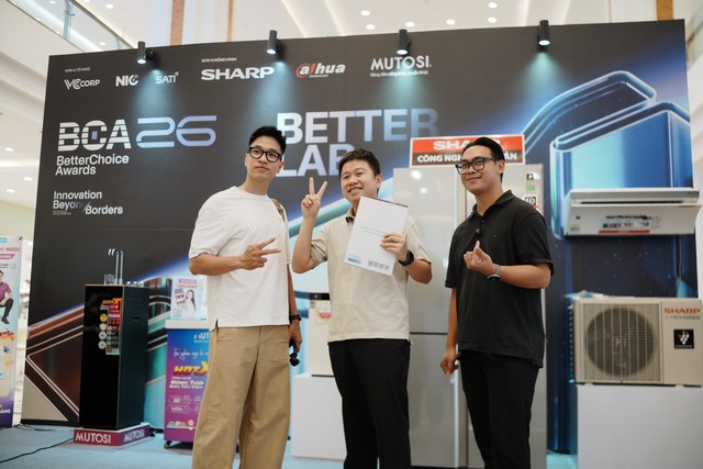 S&ocirc;i động Better Lab ng&agrave;y đầu: Người d&ugrave;ng trực tiếp trải nghiệm Sharp, Dahua, MUTOSI c&ugrave;ng c&aacute;c KOL c&ocirc;ng nghệ - Ảnh 26.