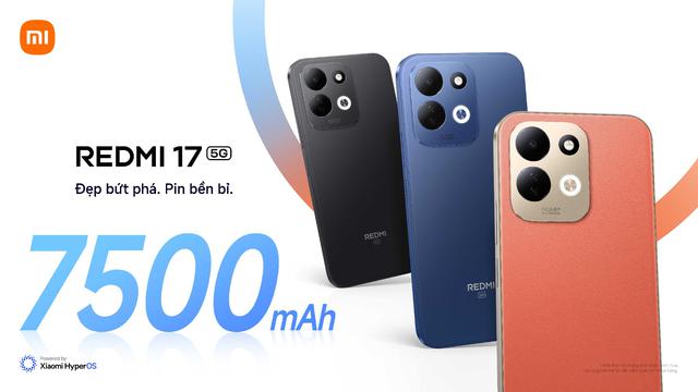 Xiaomi ra mắt REDMI 17 Series tại Việt Nam: Pin 7.500mAh, gi&aacute; từ 5,99 triệu đồng - Ảnh 4.
