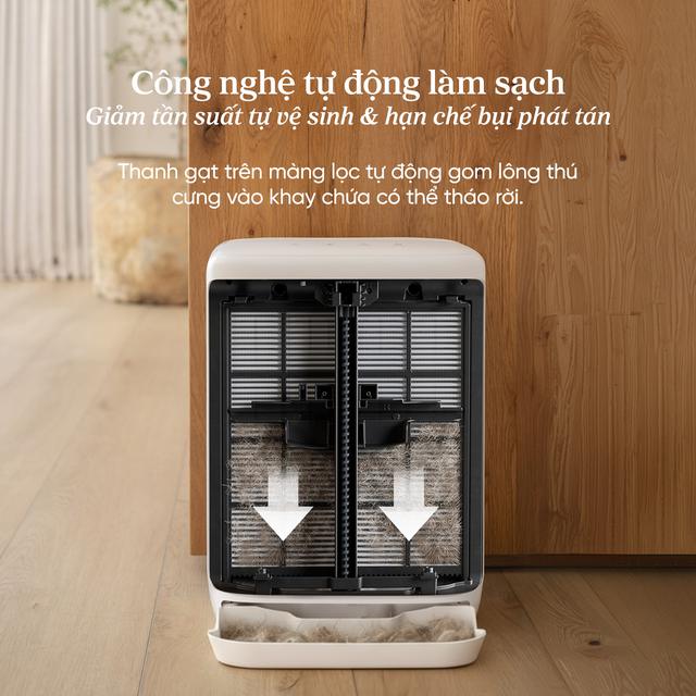 Levoit Vital Pet Pro ra mắt tại Việt Nam: Máy lọc không khí tự “gom” lông thú, xử lý cả mùi hôi - Ảnh 2.