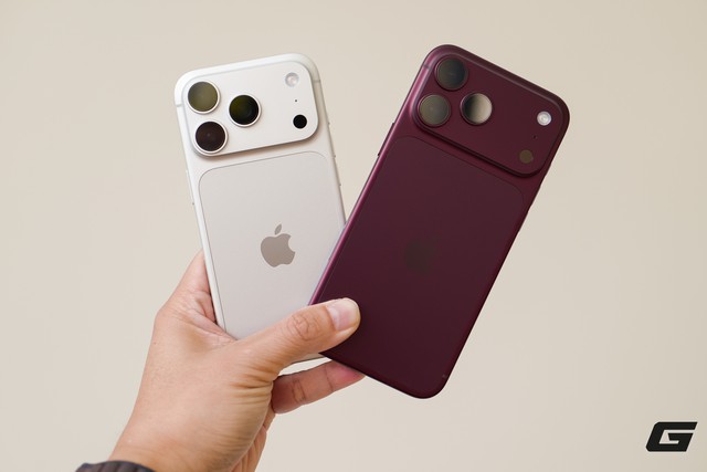 Mở hộp iPhone 18 Pro màu Bạc và iPhone 18 Pro Max Burgundy chính hãng Việt Nam trước giờ mở bán - Ảnh 5.