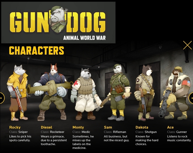 Gundog - game bắn súng ngộ nghĩnh thu hút sự quan tâm của game thủ trẻ Việt. Với hình ảnh cực kỳ đáng yêu, game mang đến cho bạn những trải nghiệm đỉnh cao cùng cộng đồng game thủ người Việt nam năng động, nhiệt tình.