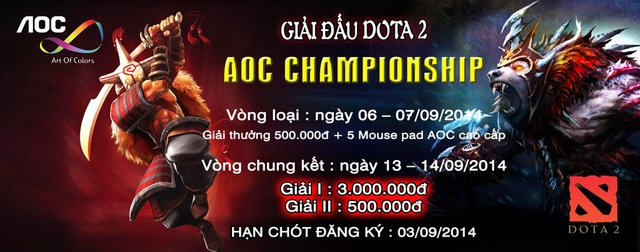 Tiếp tục xuất hiện giải đấu DOTA 2 hấp dẫn tại Tp.Hồ Chí Minh