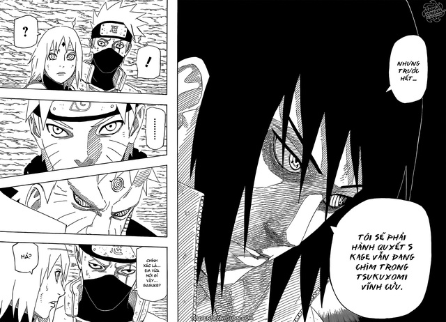 Tranh cãi về sự "trở mặt" của Sasuke trong truyện tranh Naruto mới
