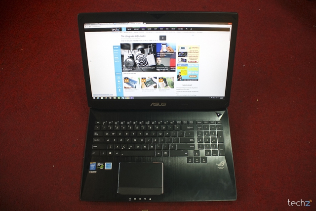ASUS ROG G750: Laptop chơi game khủng đã có mặt tại Việt Nam